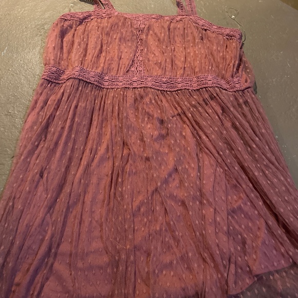 Pink netting dress - Picture 1 of 2